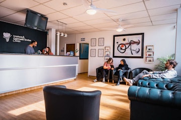 The Implant And Cosmetic Smiles Clinic Reception area